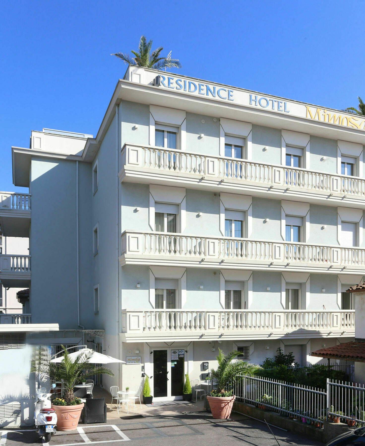 Residence Mimosa Rimini Exteriér fotografie